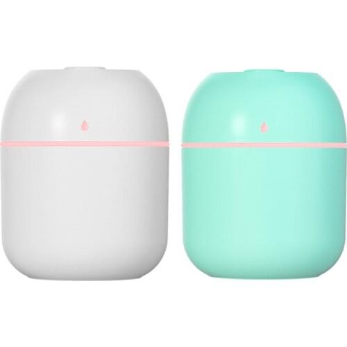 Desk Car Aromatherapy Air Humidifier Machine Mini Led Colorful Water Droplet Aroma Lamp Household for Office