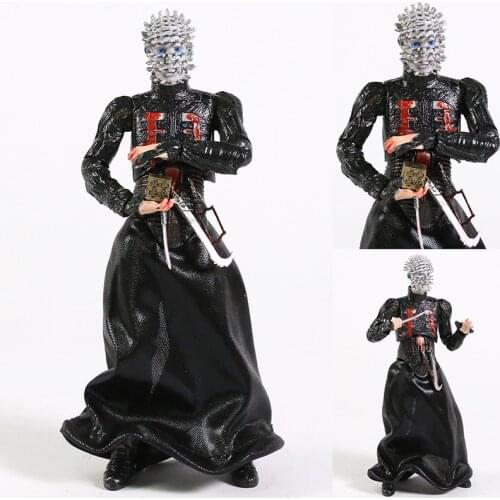 NECA Hellraiser Action Figure He'll Tear Your Soul Apart Ultimate Pinhead Figures Collectable Model Toy Doll Gifts Doll