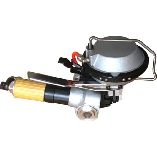 Pneumatic Push Type combination steel strapping tool for (13~19)*(0.38~0.8)mm