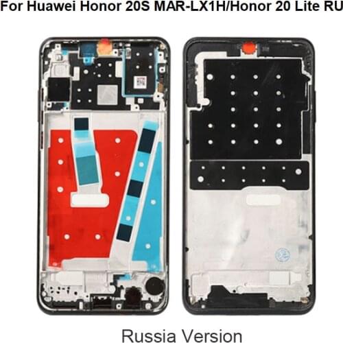 For Huawei Honor 20S ((Russia Version) Middle Frame Plate Housing Front Bezel Faceplate LCD Supporting For Huawei Honor 20 Lite