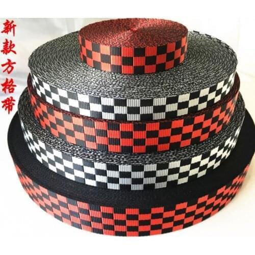 Width 2.5cm Sturdy Webbing ribbon, outdoor backpack strap, Safety belt, seat belt, tape,Safety Harness