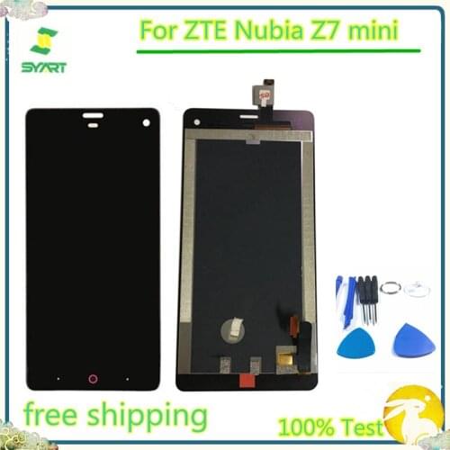 LCD Display Touch Screen Digitizer Assembly 100% tested For ZTE Nubia Z7 mini NX507J lcd screen touch screen digitizer