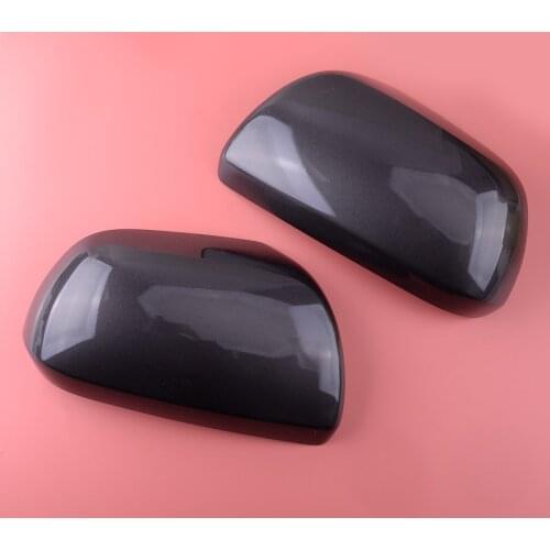 1 Pair Left&Right Car Exterior Side Wing Rearview Mirror Cover Cap Gray Fit for Toyota Highlander 2008 2009 2010 2011 2012 2013