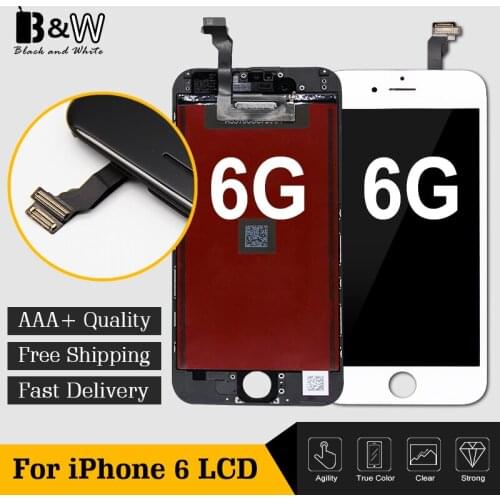 30PCS/LOT Quality 100% Grade AAA+++ No Dead Pixel 4.7 Pantalla For iPhone 6 LCD Display Individual Package Free DHL Shipping