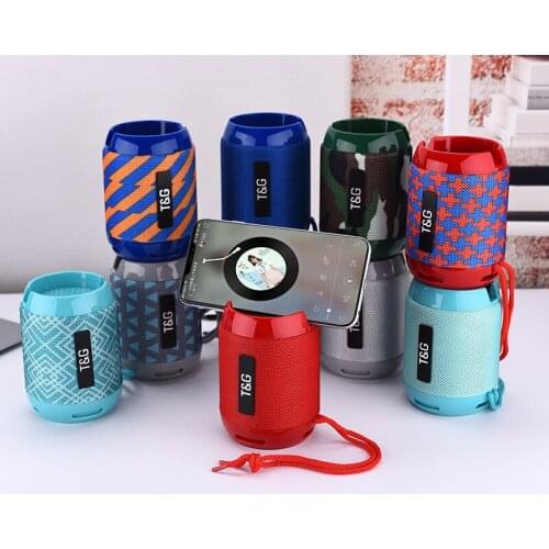 Bluetooth Speaker TWS Mobile Phone Holder Outdoor Portable Portable Card Bass Speaker