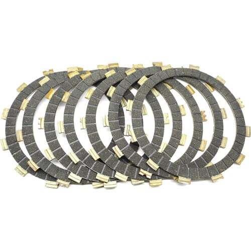 For Yamaha XVS650 Drag Star 97-03 V-Star /Custom 04-15 XVS650A Classic 98-03 XVS 650 A Clutch Friction Disc Plate Kit 7 Pieces