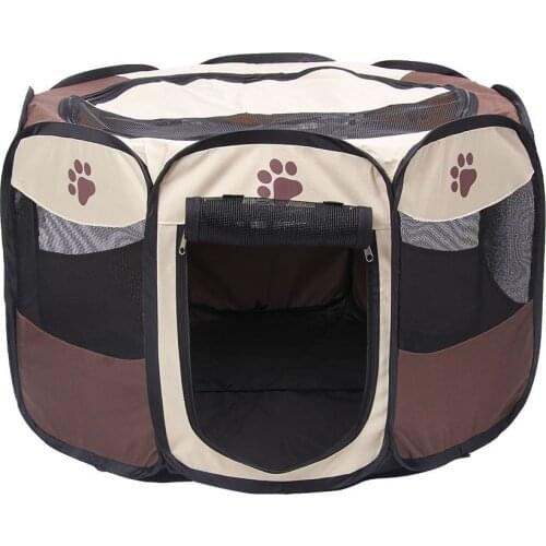 JOYLIVE Small Number Pet Tent Cat Toy Pet Fence Waterproof Oxford Cage Tent