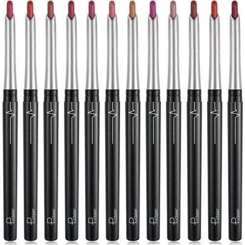1PC Matte Lip Liner Pen Waterproof Easy Color Smoothing Long Lasting Moisturizing Lip Liner Pencil Makeup Cosmetics Beauty TSLM1