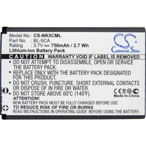 Cameron Sino 750mAh/1000mAh/1200mAh Battery for REFLECTA X7-Scan