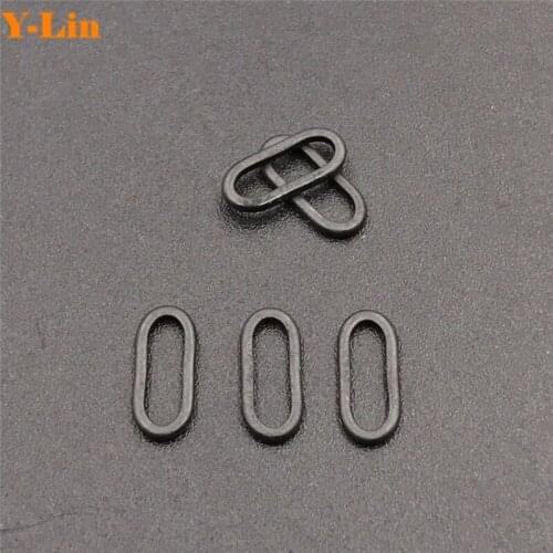 Carp Fishing Tackle Covert Rig Rings Oval Hook Link Loops Matte Black RIG RINGS Round Oval Tear Drop Hair Rig Micro Rings