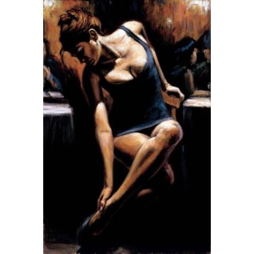 Beautiful oil paintings woman Flamenco Dancer Sophia oil on canvas High quality hand-painted