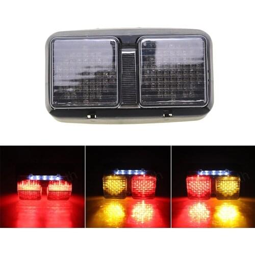 Motorcycle Rear Tail Light Brake Turn Signals Integrated LED Light Lamp For Honda RC51 1999-2006 2000 2001 2002 2003 2004 2005