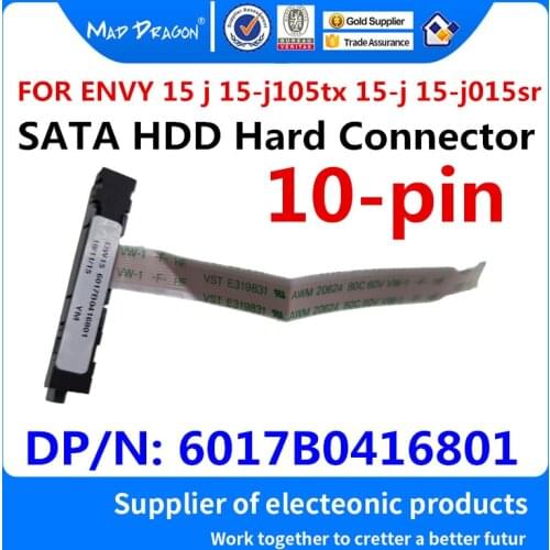 NEW laptops SATA SSD Cable HDD Hard Connector Disk Flex Cable for HP ENVY 15 15 j 15-j105tx 15-j 15-j015sr DW15 6017B0416801