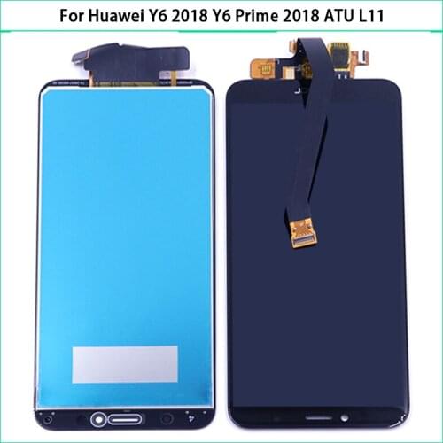 New 5.7 inch For Huawei Y6 2018 Y6 Prime 2018 ATU L11 L21 L22 LX1 LCD Display Touch Screen Digitizer Assembly LCD Screen Replac