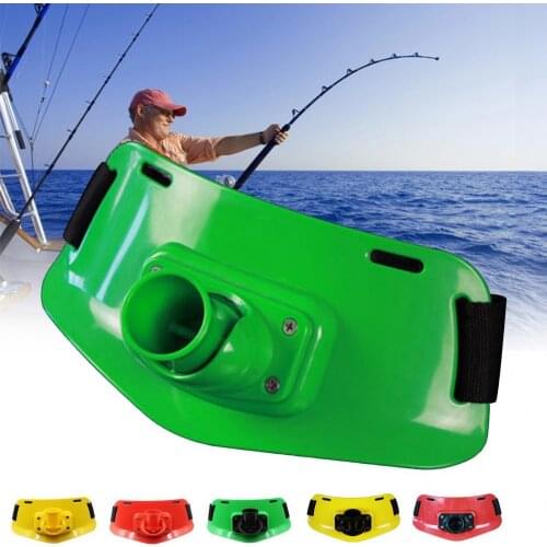 Portable Anti-Corrosion Waist Belt Prop Fishing Rod Holder Pole Stand Fish Tool