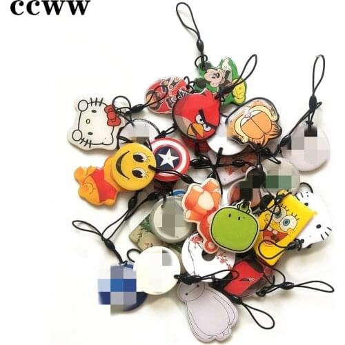 20Pcs High Quality 125KHz Frequency T5577 Chip Writable Rewrite RFID Key Tag Keyfobs Access Control Card Free Shipping