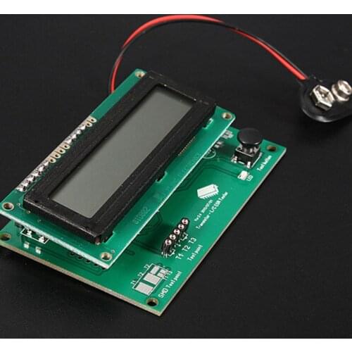 Transistor Tester Capacitor ESR Inductance Resistance Meter NPN Type 1602 Mosfet Restan