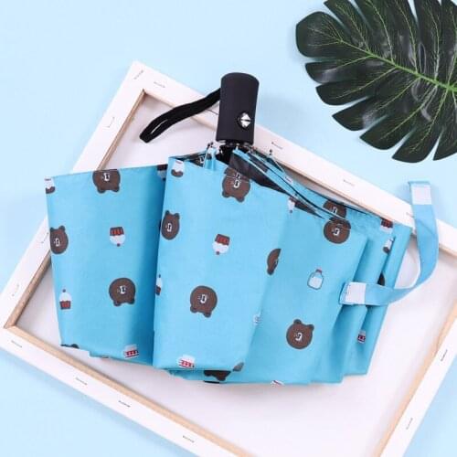 Wind Resistant Fully-Automatic Umbrella Rain Women For Men 3Folding Gift Parasol Compact Large Travel Business Car 10K Umbrella1