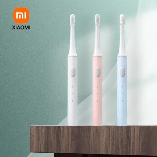 Xiaomi T100 Sonic Electric Toothbrush Ultrasonic Automatic Tooth Brush USB Rechargeable IPX7 Waterproof Couple Group Toothbrush