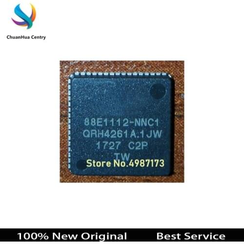 1 pcs 88E1112-NNC1 88E1116-NNC1 88E1112 88E1116 QFN 100% Original and New In Stock High Quality