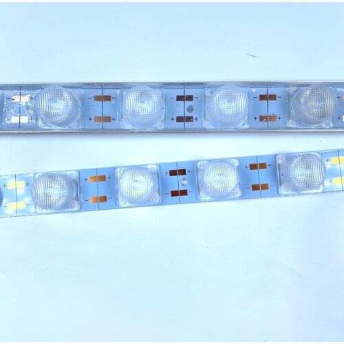 2pcs LED Bar Light 1.5w each LED 10 LEDS 50cm light source 3030 with lens