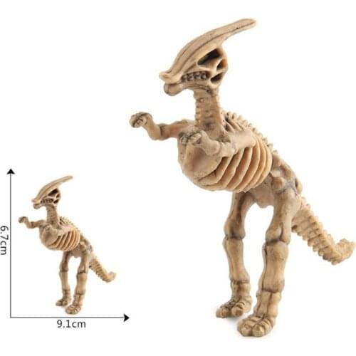 24pcs Dinosaur Petrifaction Skeletons, Assorted Figures Dino Bones, Educational 24BE