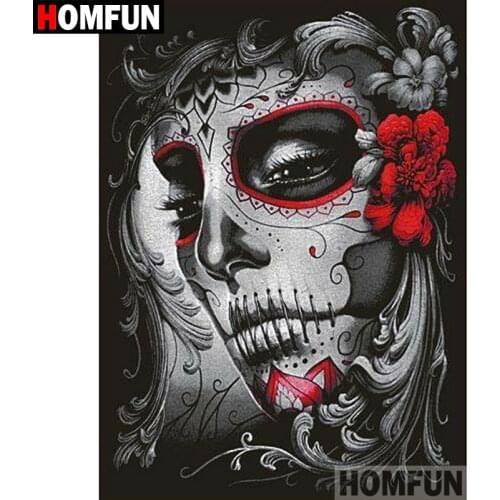 HOMFUN 5D DIY Diamond Painting Full Square/Round Drill "Taro woman" 3D Embroidery Cross Stitch gift Home Decor A01473