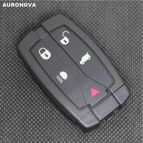 AURONOVA New Replace Key Shell for Land Rover Freelander2 LR2 Freelander 2 Replace Car Key Case With Uncut Blank Brass Blade