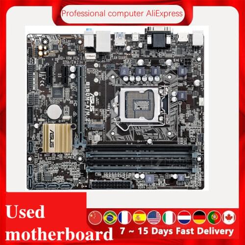 For Asus B150M-A/M.2 Original Used Desktop Intel B150 B150M DDR4 Motherboard LGA 1151 i7/i5/i3 USB3.0 SATA3