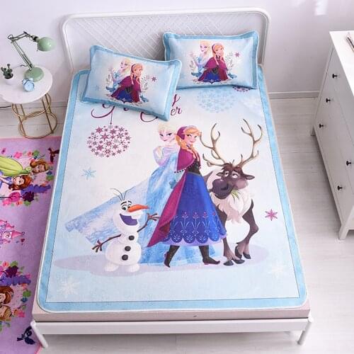 Disney 3PCS Cartoon Baby Bedding Set Cot Crib Bedding Set For Girls Boys Quilt Cover Baby Bed Cartoon Mickey Minnie Princess