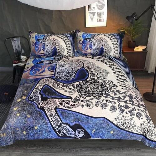 3D Animal Horse Bedding Set Twin Queen Full Double Dusty Lightning Printed Duvet Cover Pillowshams Set Boys Bedclothes