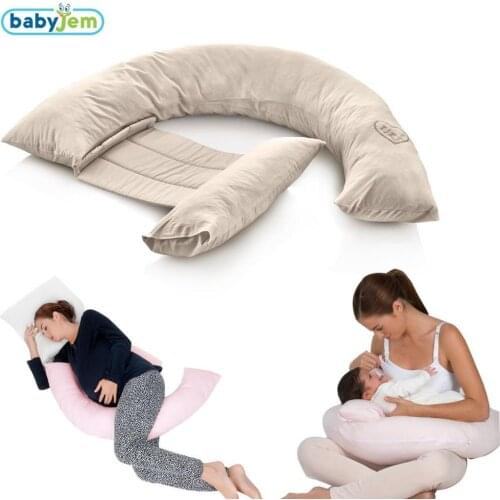 Pregnancy Body Pillow Multifunction Breastfeeding U Shape Maternity Pillow Pregnant Women Waist Abdomen Support Cushion Bedding