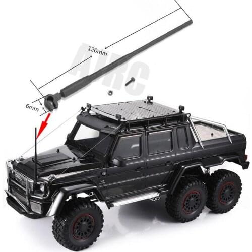 TRAXXAS TRX-4 G500 TRX-6 G63 front antenna simulation front signal cable For 1/10 RC tracked RC car parts