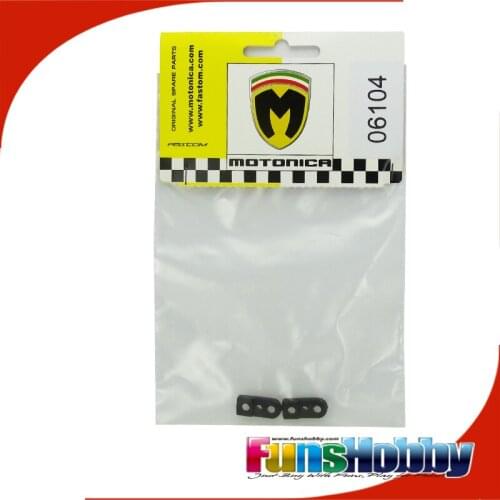 Italy Motonica 1:8 On Road RC Model Nitro Car Parts Rear Swaybar Fixing Plate Applied to P81 RS/PRO/ELECTRO (COD.06104R02)