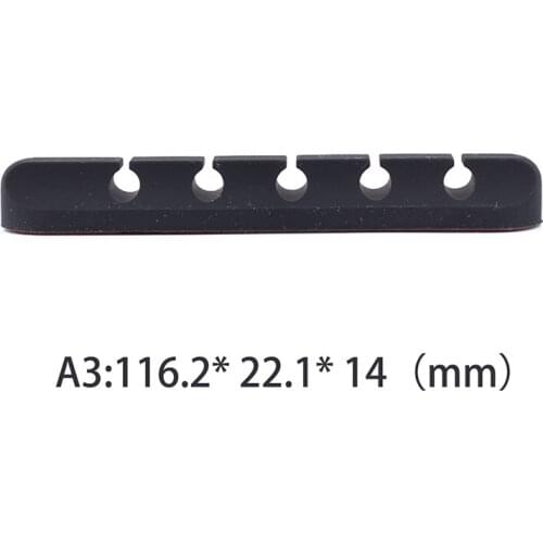 Silicone Cable Organizer USB Winder Desktop Tidy Management Clips Holder For Mouse Keyboard Earphone Headset