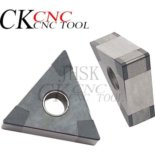 TNMG160404 CBN TNMG160408 CBN 6T Solid CBN Boron Nitride insert External turning tool blade hardened steel Metal Steel