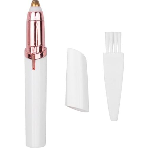 Top Mini Eyebrow Trimmer Makeup Painless Electric Eye Brow Epilator Portable Shaver Razors Facial Hair Remover Women depilator