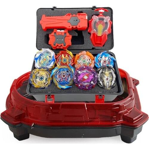 Tops Set Launchers Beyblade Toys Toupie Metal God Burst sparking Bey Blade Blades Toy bay blade bables 4862310