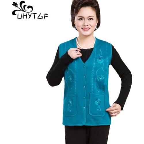 UHYTGF Women's Vests-cardigans