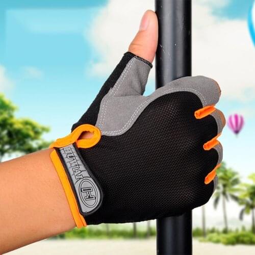Cycling Gloves Bicycle Gloves Bike Gloves Anti Slip Shock Breathable Half Finger Short Sports Gloves Accessories for Men Women