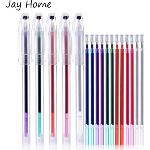 10Pcs Ink Disappearing Fabric Marker Pen Colored Water Erasable Pen For Quilting Fabric Craft DIY Dressmaking Sewing Accessories