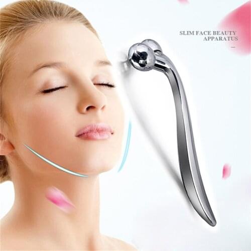 3D Roller Face Slimming Massager Beauty Instrument Lifts Gathers Skin Firming Wrinkle Removing Anti-aging and Cleaning