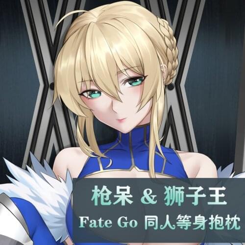 Anime Artoria Pendragon Fate/Grand Order FGO Dakimakura Hugging Body Pillow Cover Long Cushion Male Pillow Case Otaku Bedding