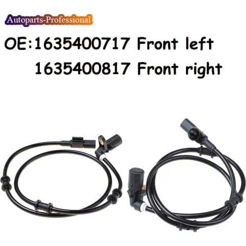 Car Auto accessorie Front Left&Right ABS Wheel Speed Sensor For Mercedes-Benz M-Class SUV W163 1998-2005 1635400717 1635400817