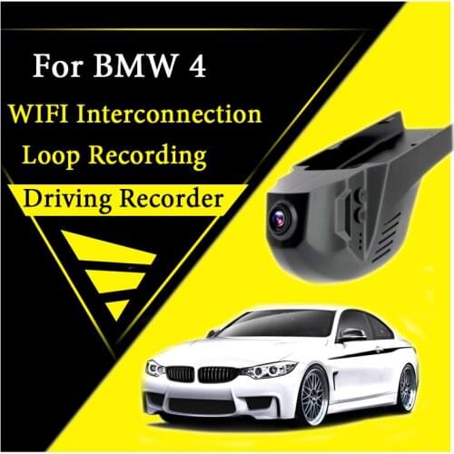 Car Road Record WiFi DVR Dash Camera Driving Video Recorder For BMW 4 F32 F33 F36 2013~2019