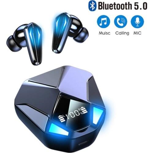 X6 Mini Wireless Bluetooth-compatible 5.0 Earphone In Ear Sport With Mic Handsfree Headset Earbuds For Samsung Huawei Xiaomi