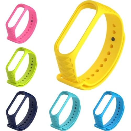 Bracelet For xiaomi mi band 3 strap pulsera xiaomi mi band 4 correa silicone Replacement wristband smart watch accessories