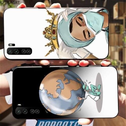 Nurse Queen Doctor King Luxury Phone Case For Huawei Nova 6se 7 7pro 7se honor 7A 8A 7C Prime2019