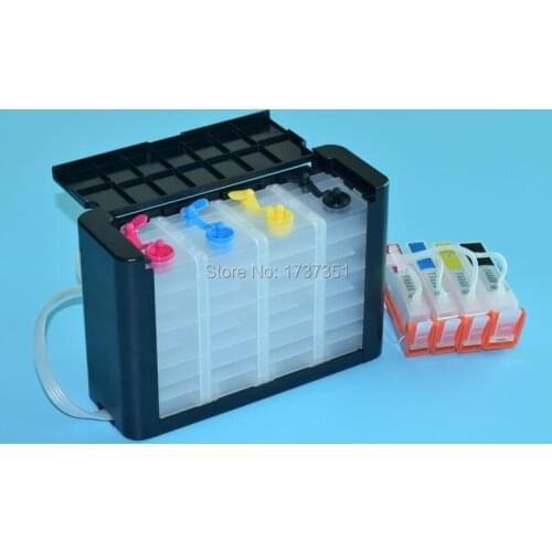 For HP Photosmart 5510 5515 6510 B010a B109a B109d B109f B110a printer Ciss system 4 color for HP 364