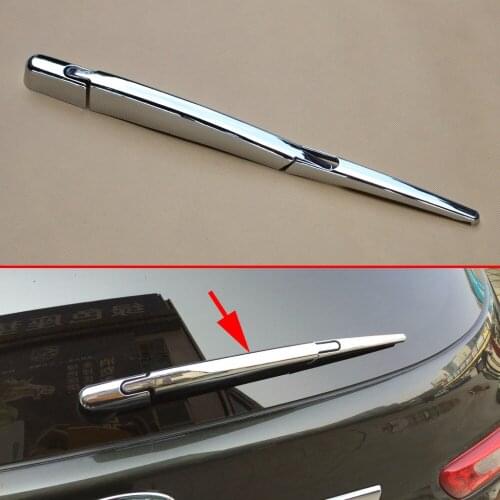 Chrome Car Styling Rear Windshield Wiper Cover Kits Trim For Nissan Rogue Sport X-Trail Qashqai T32 J11 2014-2019 Accessories